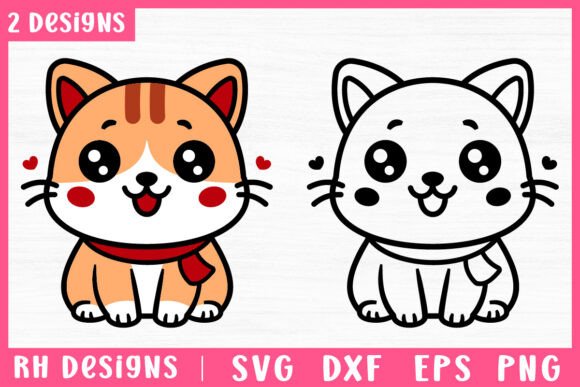 Cute Cat SVG Cut File Review