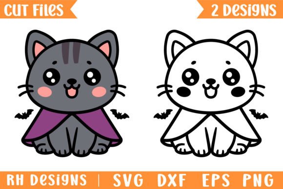Halloween Cat SVG Halloween Cut File