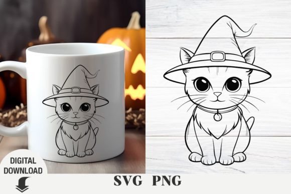 Halloween Svg, Halloween Cat Svg, Shirt