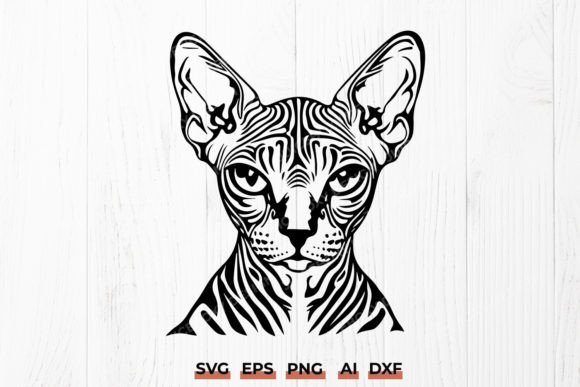 Sphynx Cat SVG Perfect for Cat Lovers
